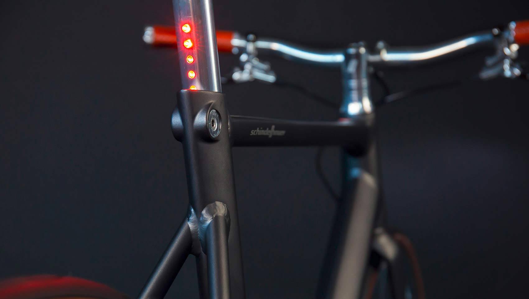 Schindelhauer Arthur E-Bike - LightSKIN Integriertes LED Rücklicht